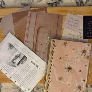 Jane’s Agenda January sub box items Jr/half letter.  All new.